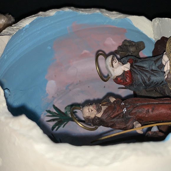 Vintage Ortigas Clay Pottery Nativity Jar Made in Spain - Picture 6 of 9